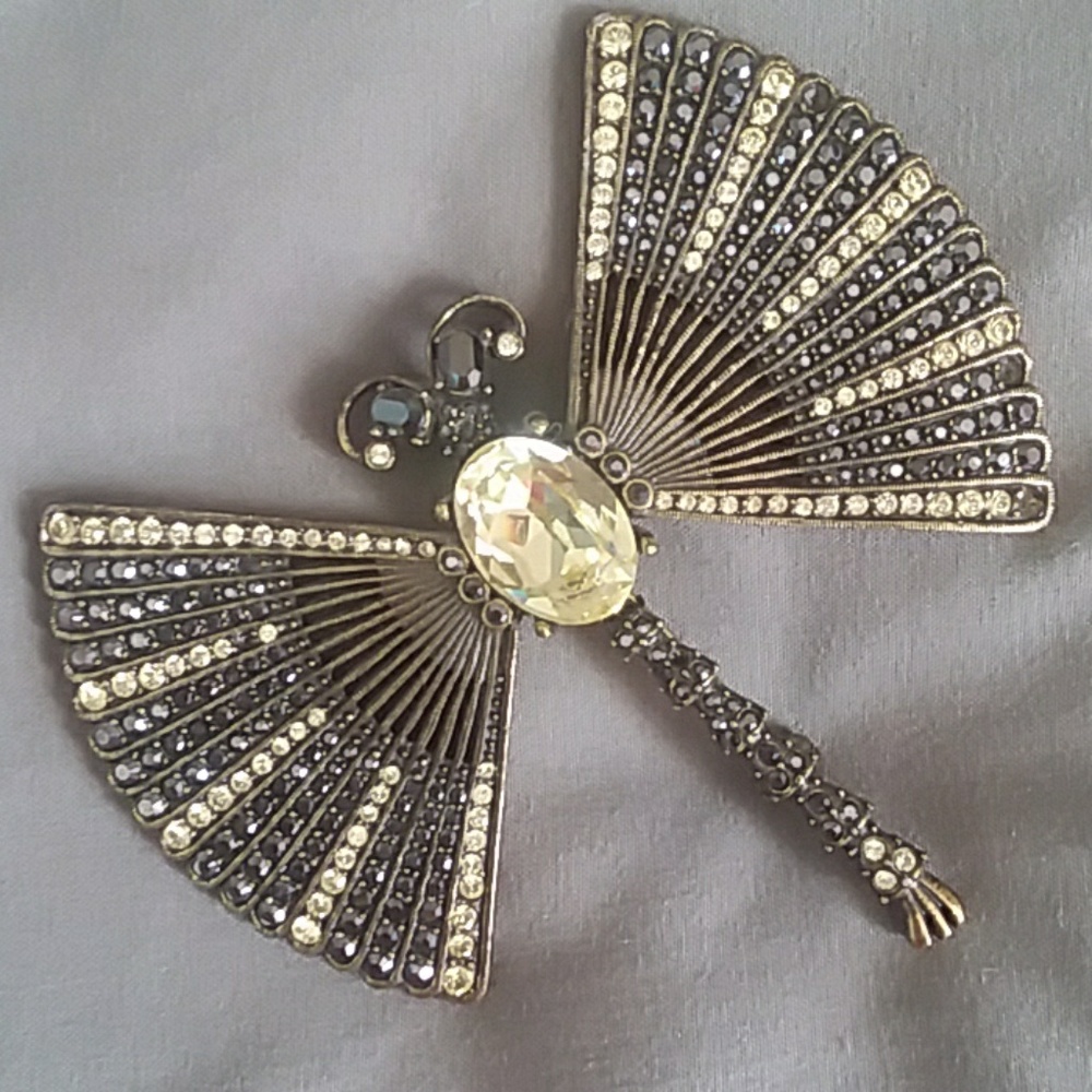 Heidi Daus Dragonfly Brooch